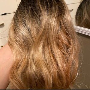 Ombré dark to light wig